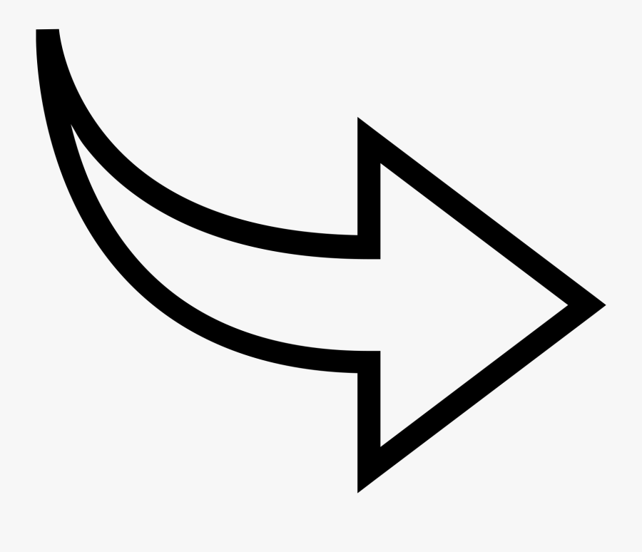 Curved Arrow Icon - Migration Mysql To Sql Server, Transparent Clipart