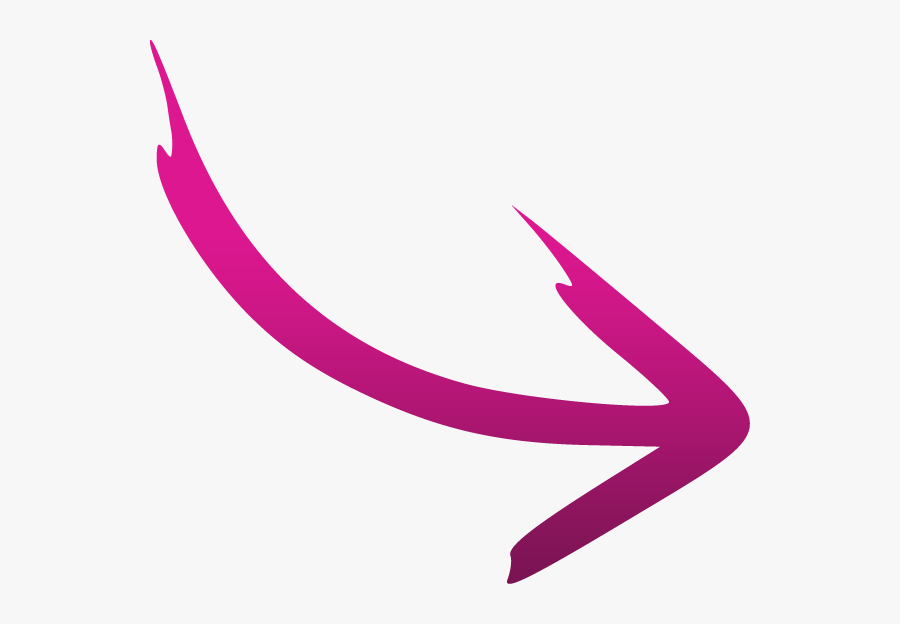 Transparent Curved Png Pink Curved Arrow Transparent Background Free Transparent Clipart Clipartkey
