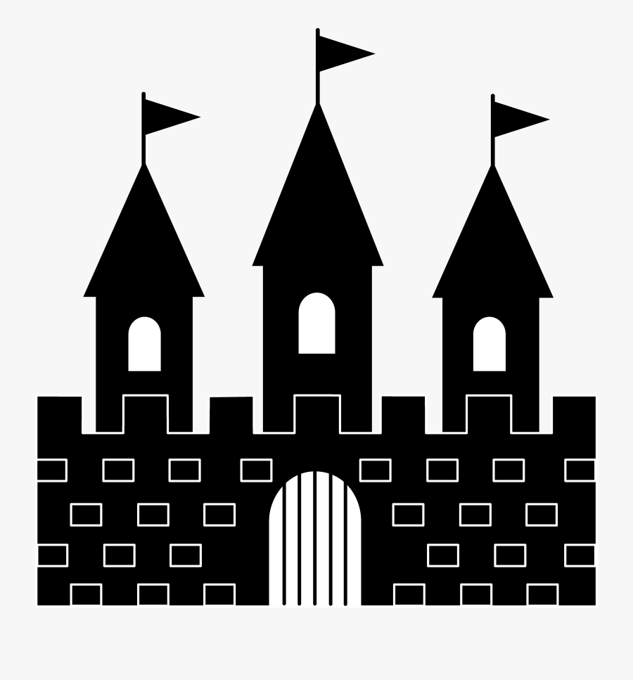 Castle Wall Clipart Black And White - Wham Music From The Edge, Transparent Clipart