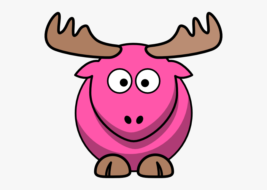 Moose Animated, Transparent Clipart