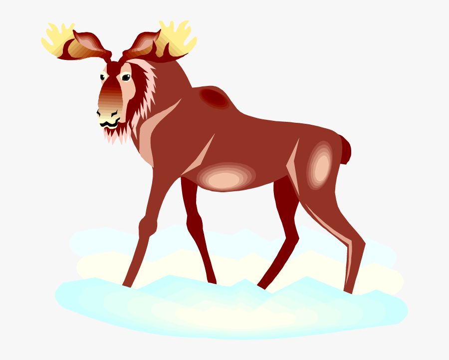 Free Moose Clipart - Cartoon, Transparent Clipart
