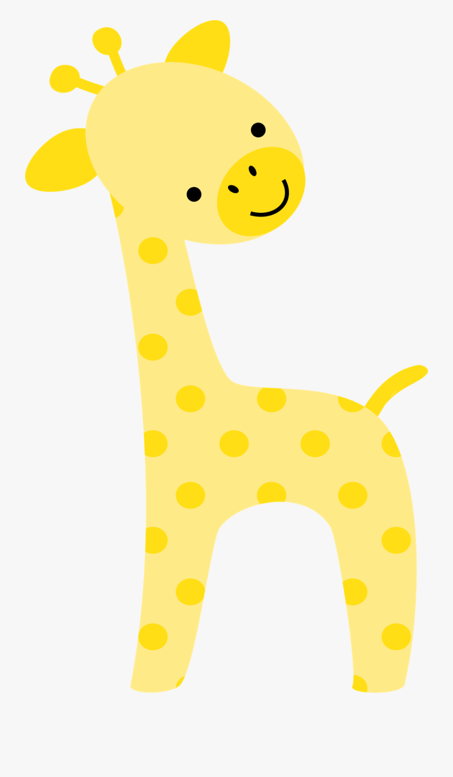 Cute Baby Giraffe Clip Art, Transparent Clipart