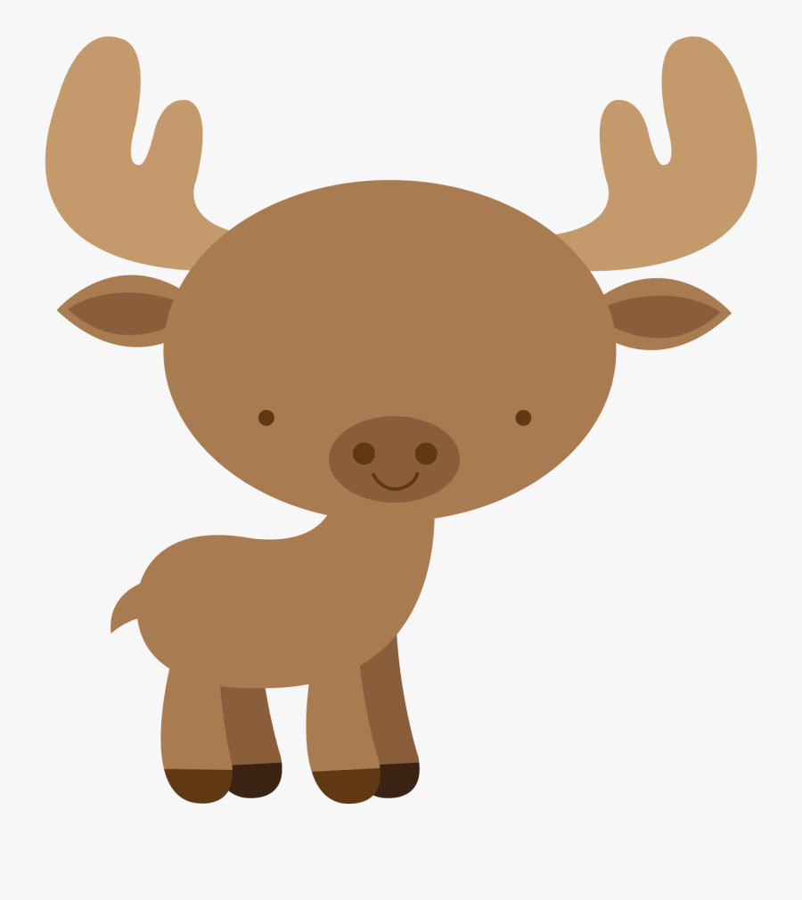 Baby Moose Clip Art, Transparent Clipart