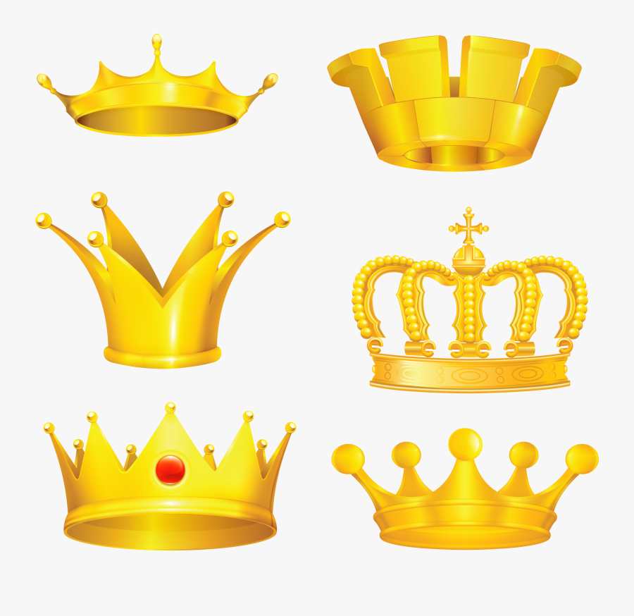 Transparent Crown Clipart - Crown Vector, Transparent Clipart