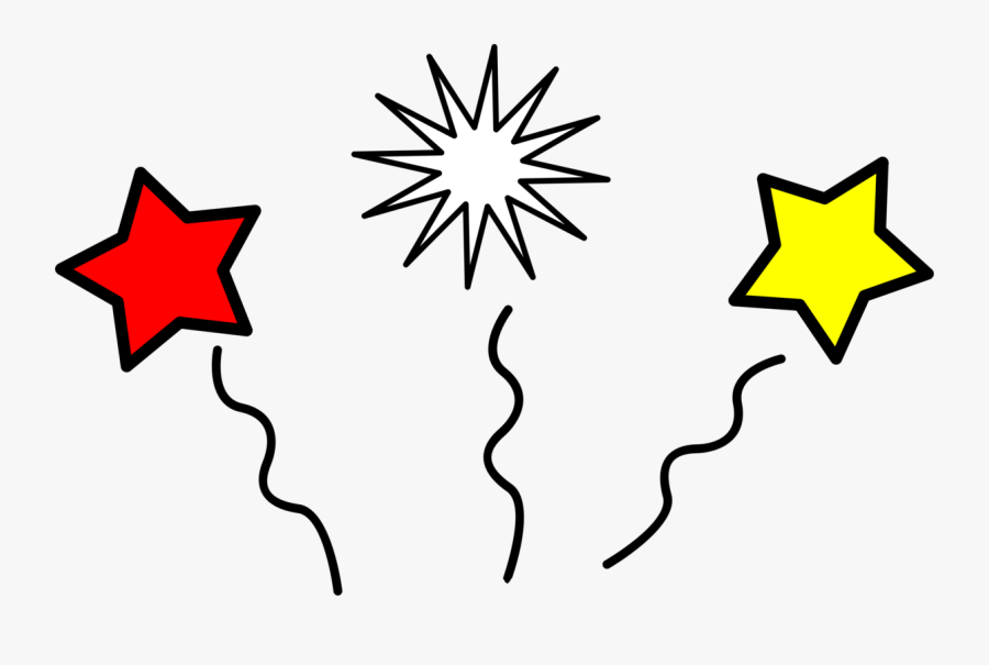 Shooting Stars - Mickey Mouse Stars Png, Transparent Clipart