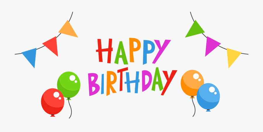 Vector Freeuse Library Birthday Clip Decoration - Graphic Design, Transparent Clipart