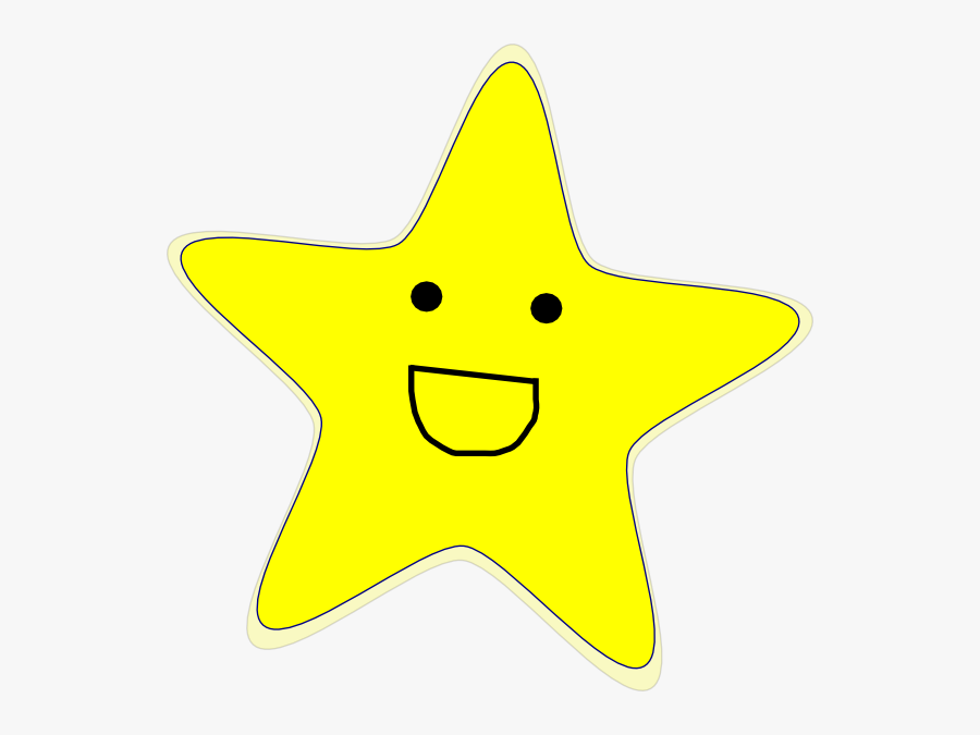 Shooting Star Clipart Happy Star - Animated Star Black Background, Transparent Clipart