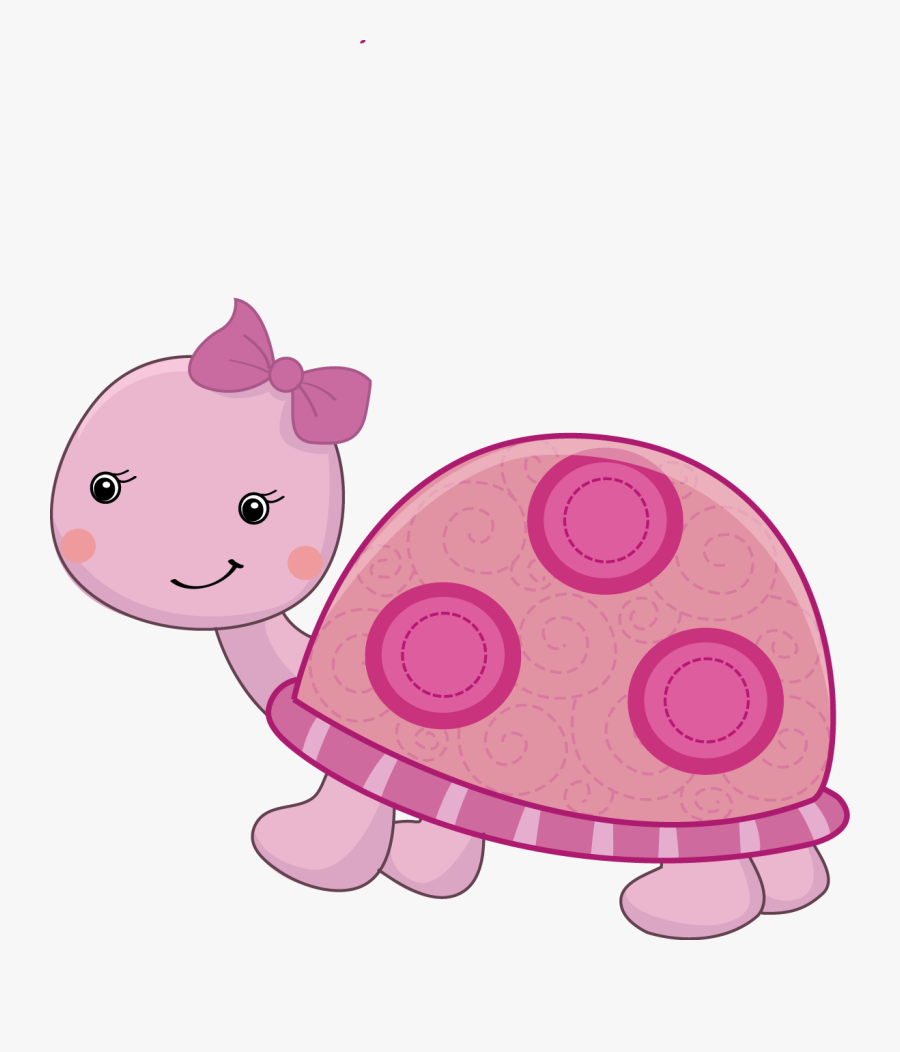 Transparent Turtle Clipart Png - Cute Girl Turtle Clipart, Transparent Clipart