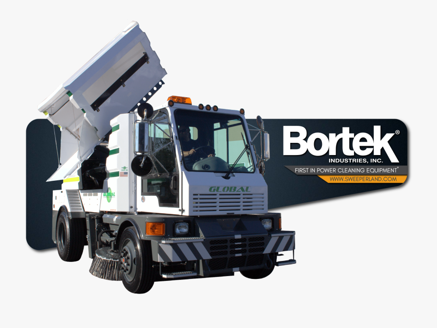 Hd The Global M4hsd Street Sweeper Is Designed For - Trailer Truck, Transparent Clipart