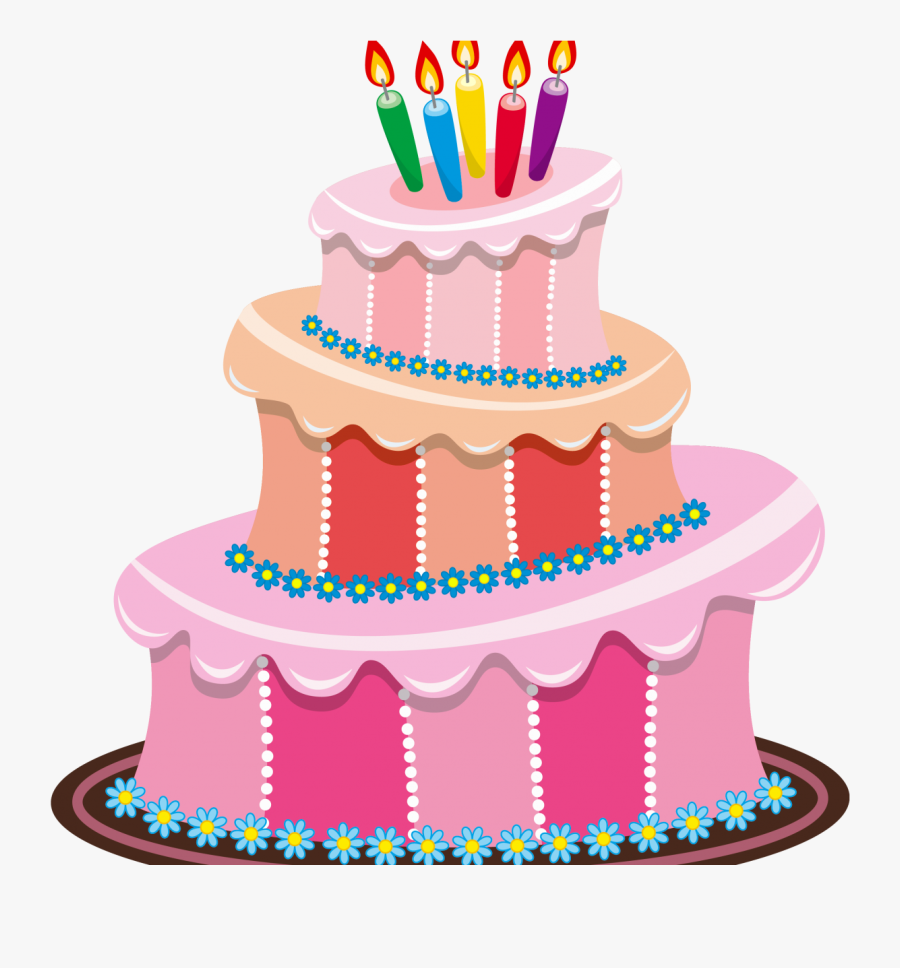 Birthday Cake Clip Art Free Cute Birthday Cake Clipart - Cute Birthday Cake Png, Transparent Clipart