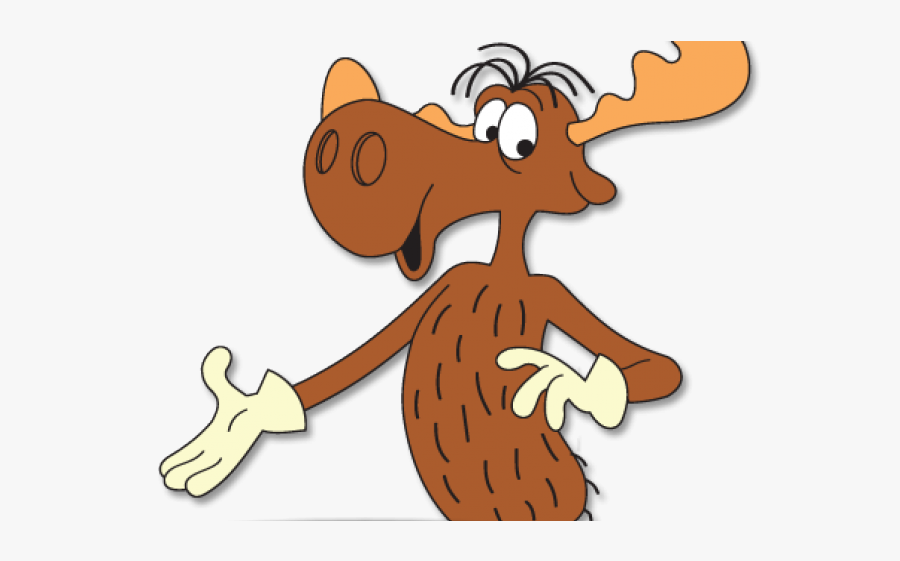 Bullwinkle Moose Cliparts - Rocky And Bullwinkle Transparent, Transparent Clipart