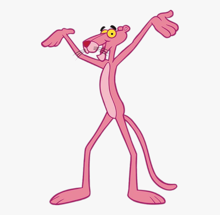 Pink Panthers, Clip Art, Cartoons, Animated Cartoons, - Pink Panther Dancing, Transparent Clipart