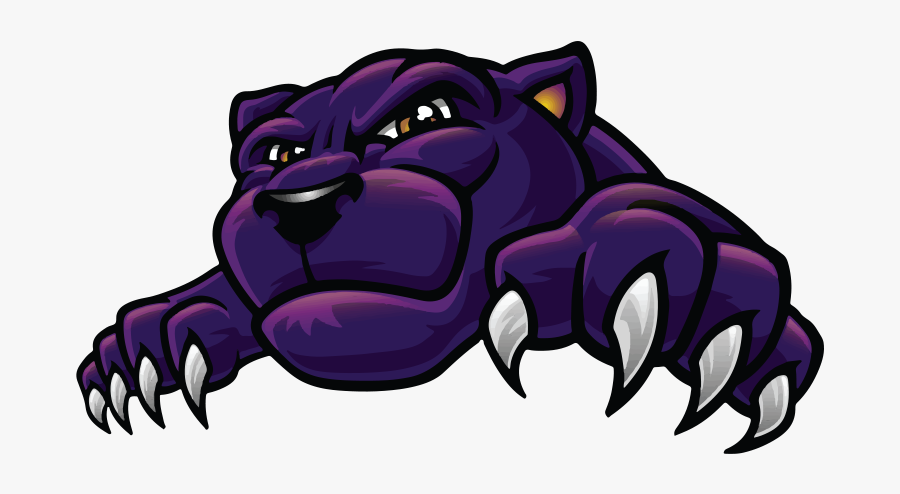 Purple Panther Clip Art , Png Download - Oregon School For The Deaf Mascot, Transparent Clipart