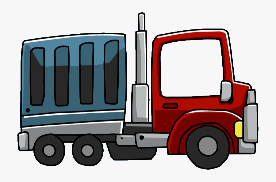 Box Van, Transparent Clipart