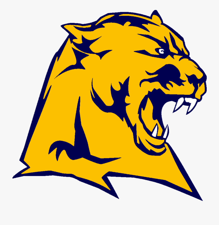 Panther Clipart Svg - Whitmer Panther Logo, Transparent Clipart