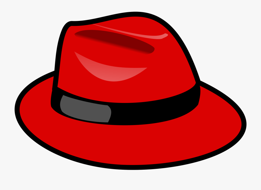 Red Fedora - Red Hat , Free Transparent Clipart - ClipartKey.