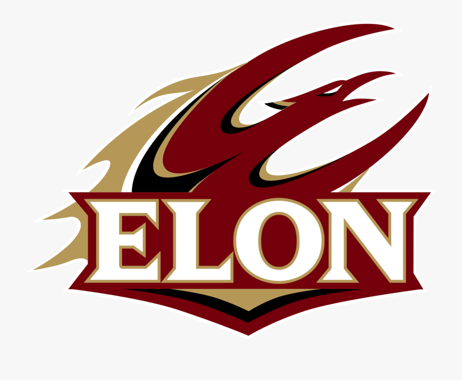 Cross Country Logo Vector - Elon University Football Logo, Transparent Clipart
