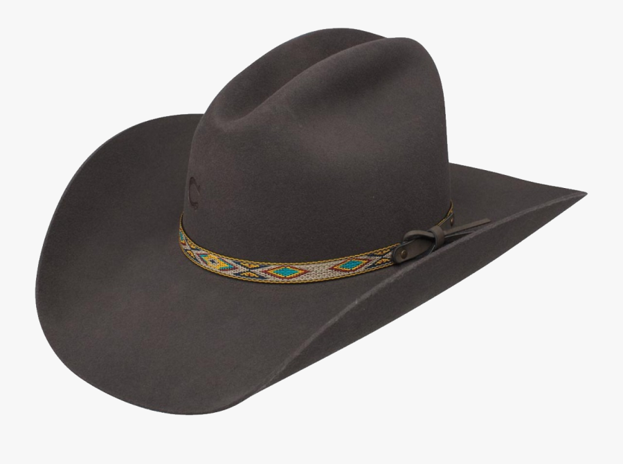 Cattleman Cowboy Hat, Transparent Clipart