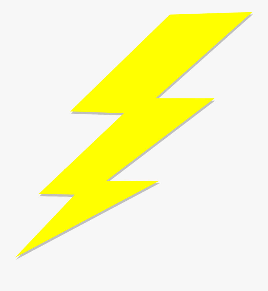 Lightning Bolt Clip Art Vector Online Royalty Free - Lightning Bolt Clipart Transparent, Transparent Clipart
