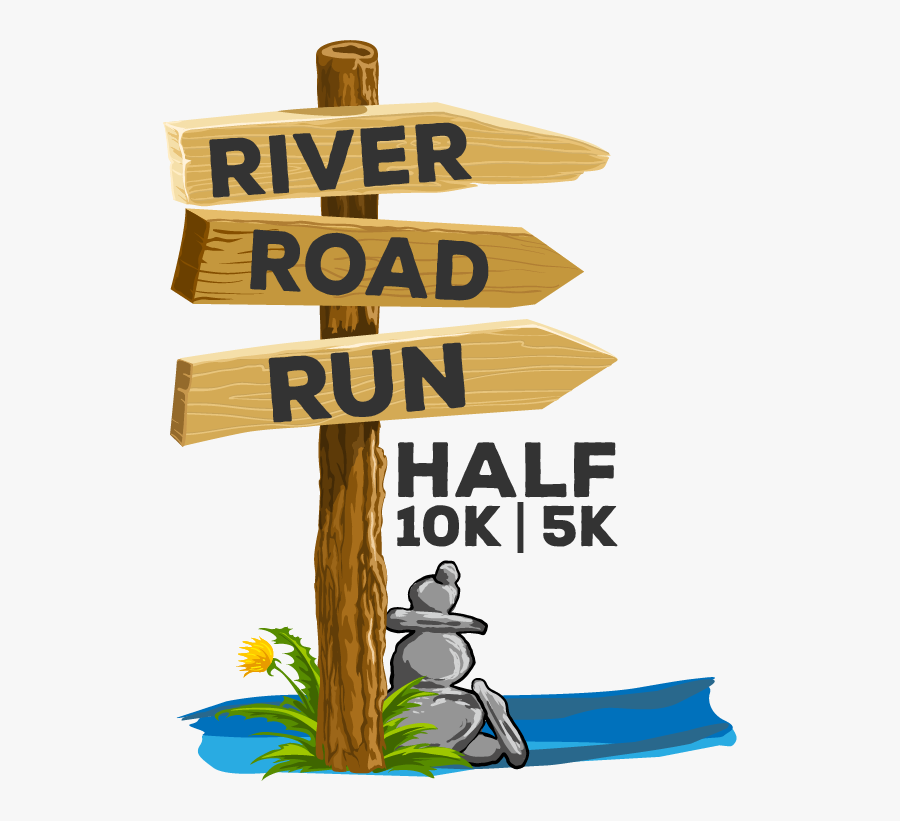 River Road Run - Illustration, Transparent Clipart