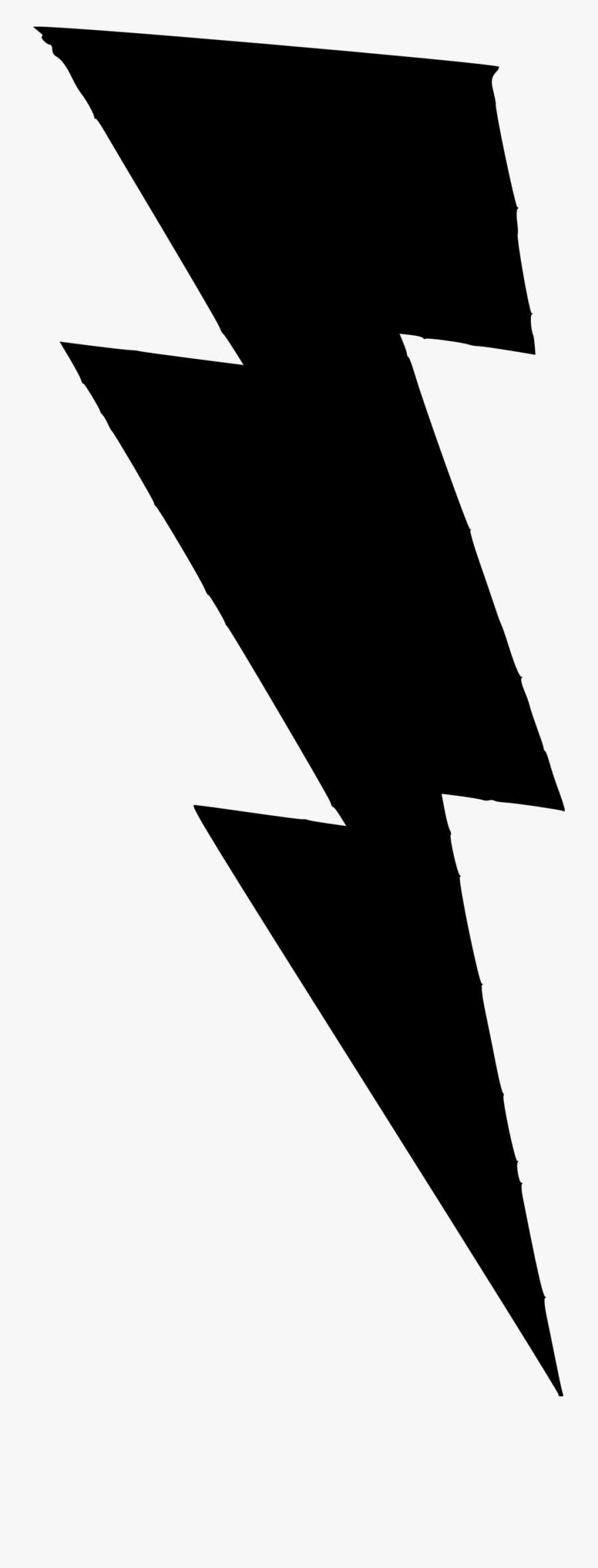 Transparent White Lightning Bolt Png - Lightning Bolt Clip Art, Transparent Clipart
