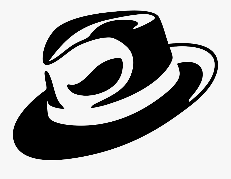 Free Cowboy Hat Clipart Black And White Hd Images Download - Transparent Background Black And White Hat Clipart, Transparent Clipart