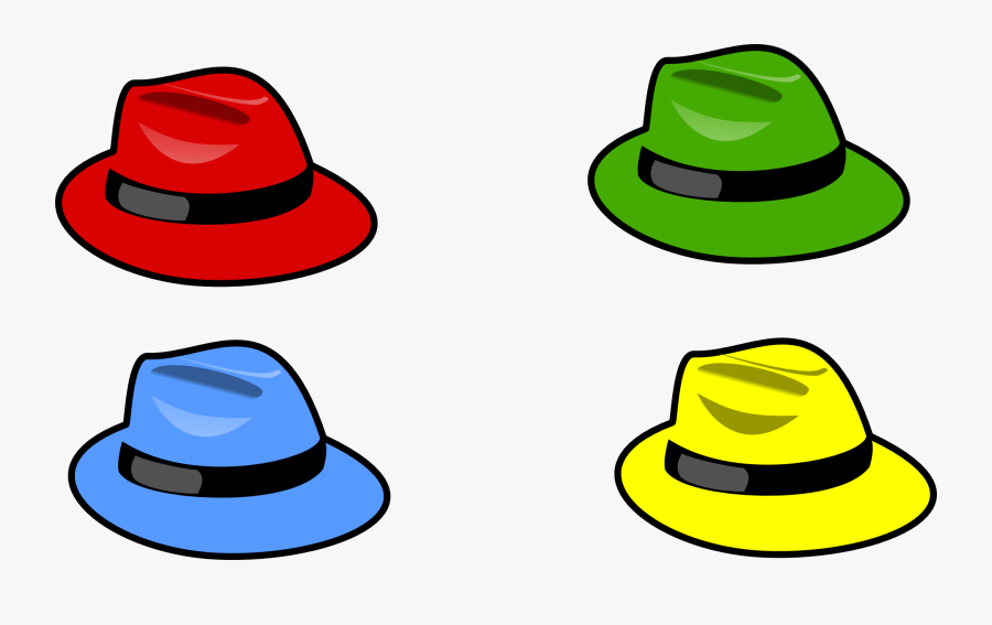 Colouful Clipart Hat - 6 Thinking Hats Png, Transparent Clipart