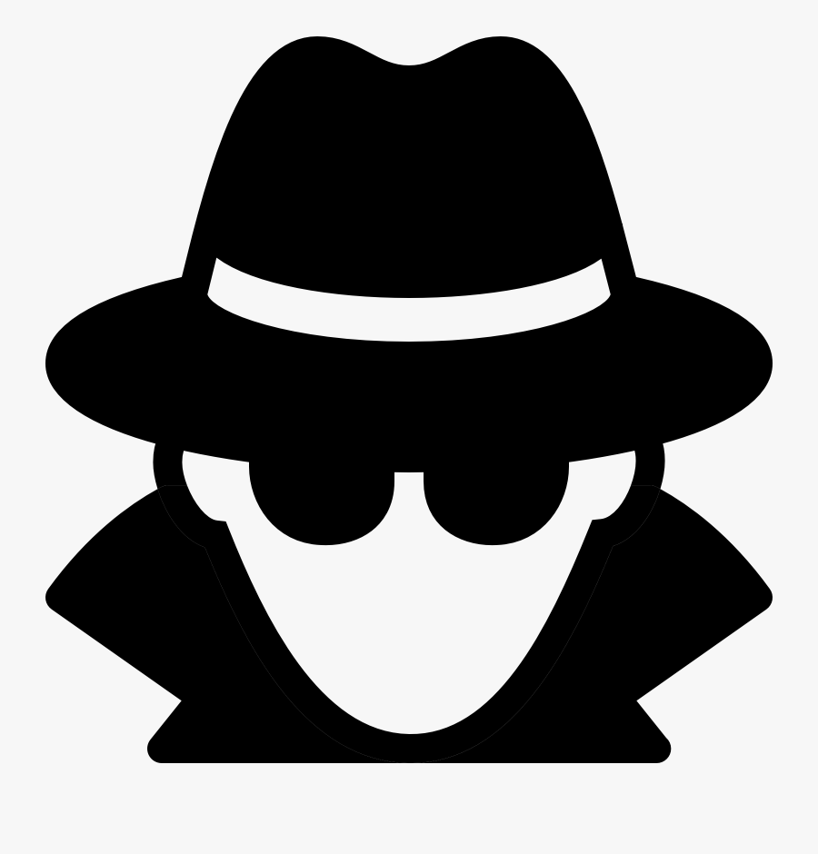 Cowboy Hat Clipart Sheriff - Secret Agent Clip Art, Transparent Clipart