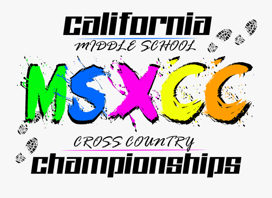 California Middle School Cross Country River Side, Transparent Clipart
