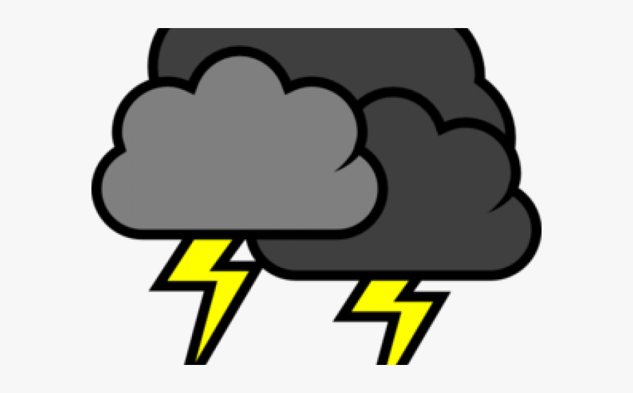 Thunder And Lightning Clipart, Transparent Clipart