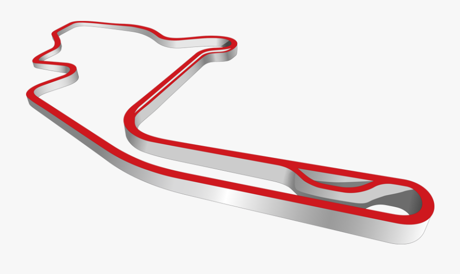 Clipart Road Race Car - Mid Ohio Track, Transparent Clipart