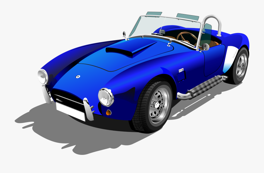 Race Car Clipart Car Show Pencil And In Color Race - Shelby Cobra Clip Art, Transparent Clipart