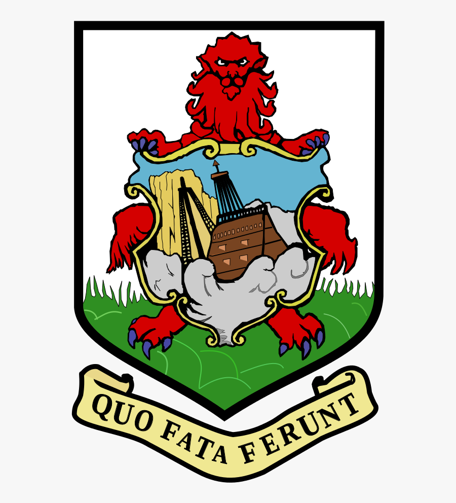 Coat Of Arms Of Bermuda - Bermuda Flag, Transparent Clipart