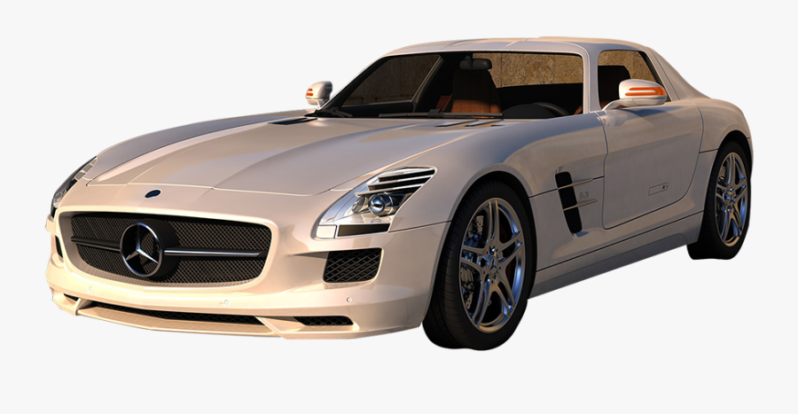 Mercedes Sls Amg Blanche, Transparent Clipart