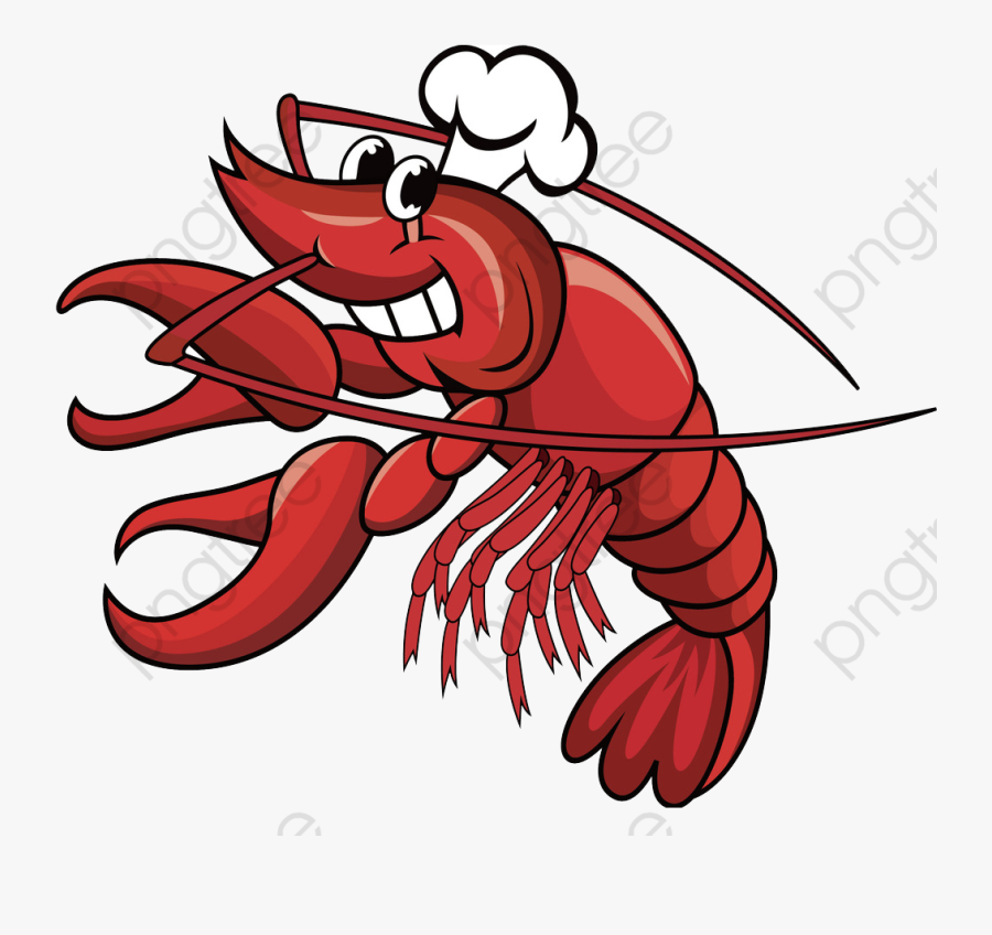 Wear A Hat - 龍蝦 卡通, Transparent Clipart