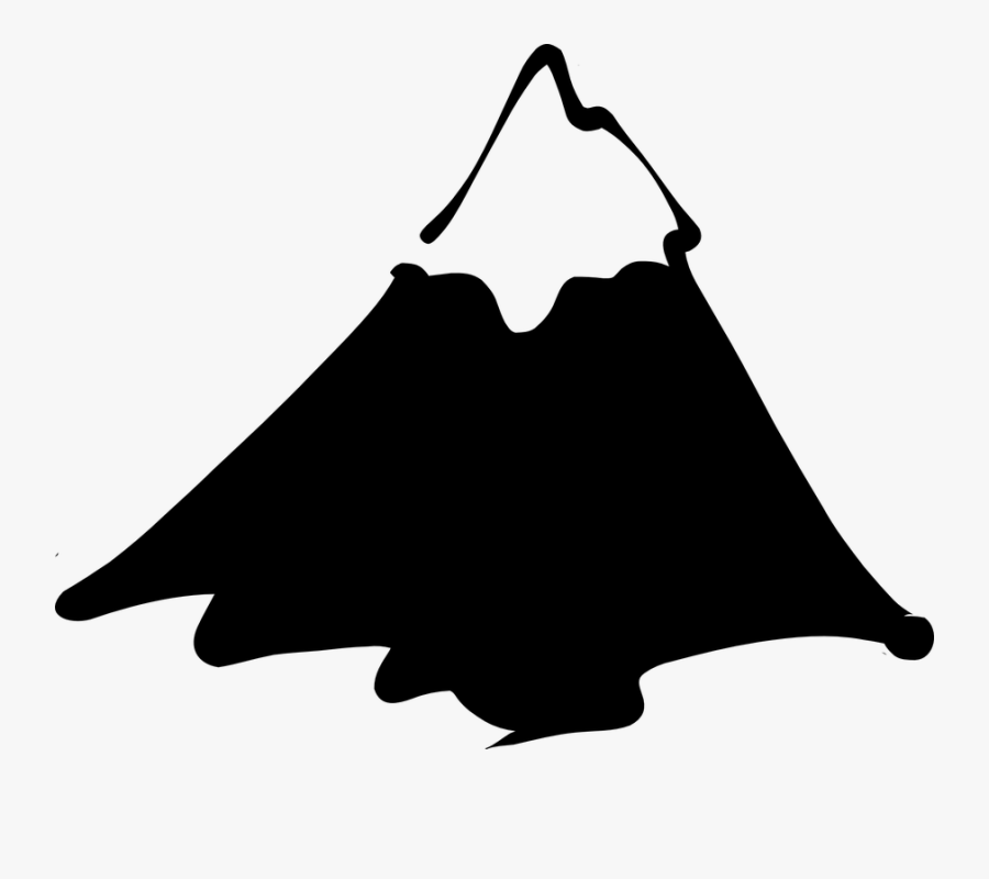 Mountain Snowy Peak Free - Mountain Clip Art, Transparent Clipart