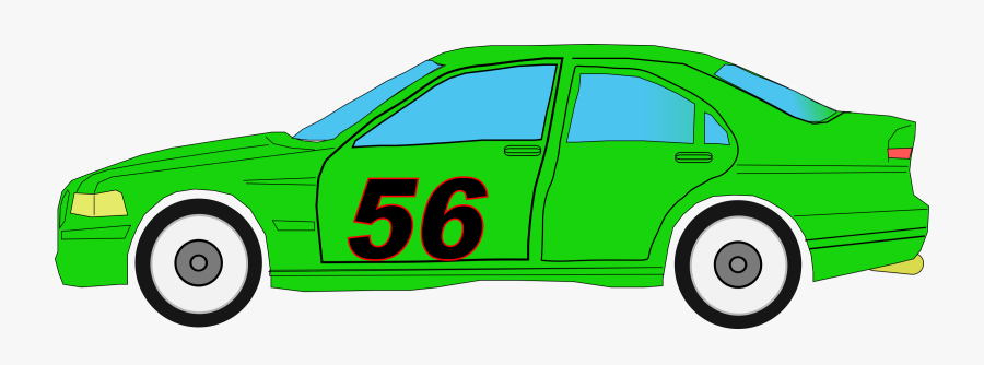 Green Race Car Transparent & Png Clipart Free Download - Green Race Car Clipart Png, Transparent Clipart