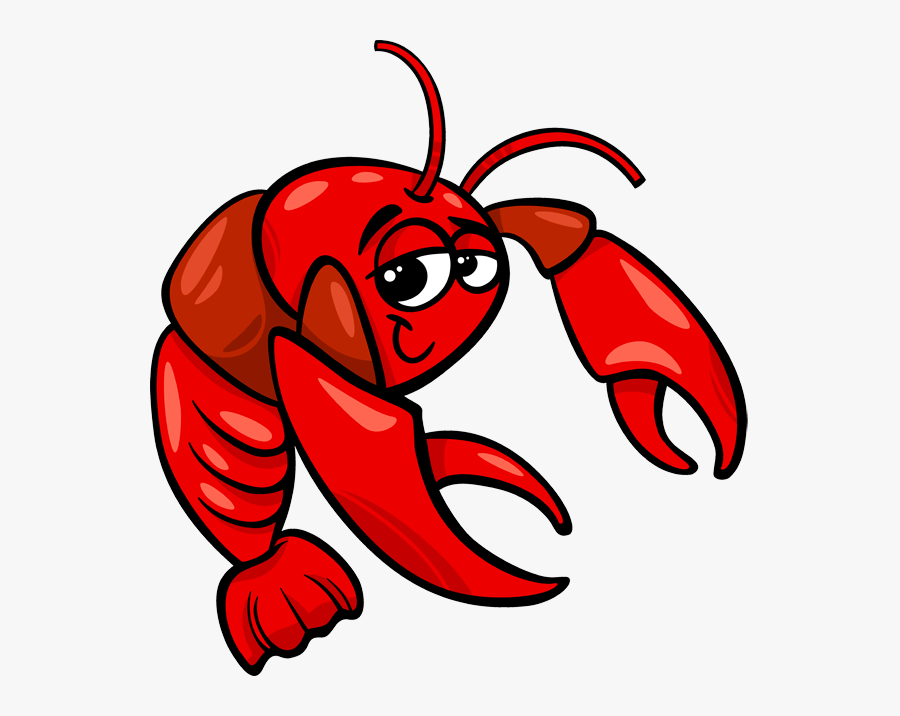 Transparent Crayfish Png - Crayfish Cartoon, Transparent Clipart