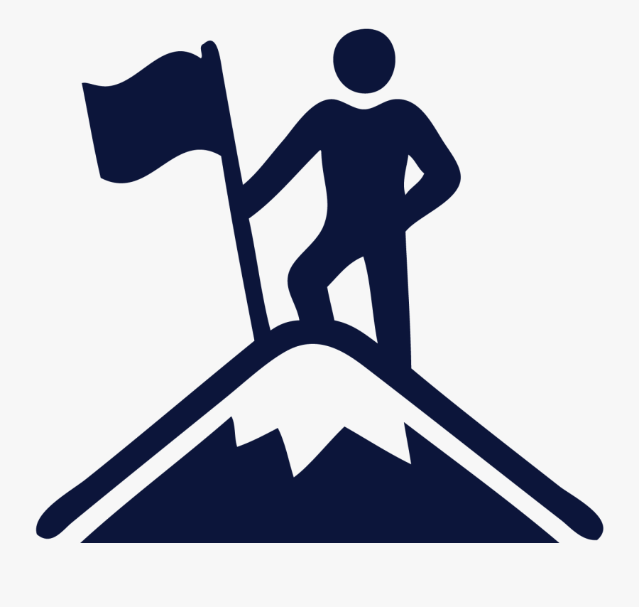 Business Launch Boot Camp Aurora - Mountain Climber Icon, Transparent Clipart