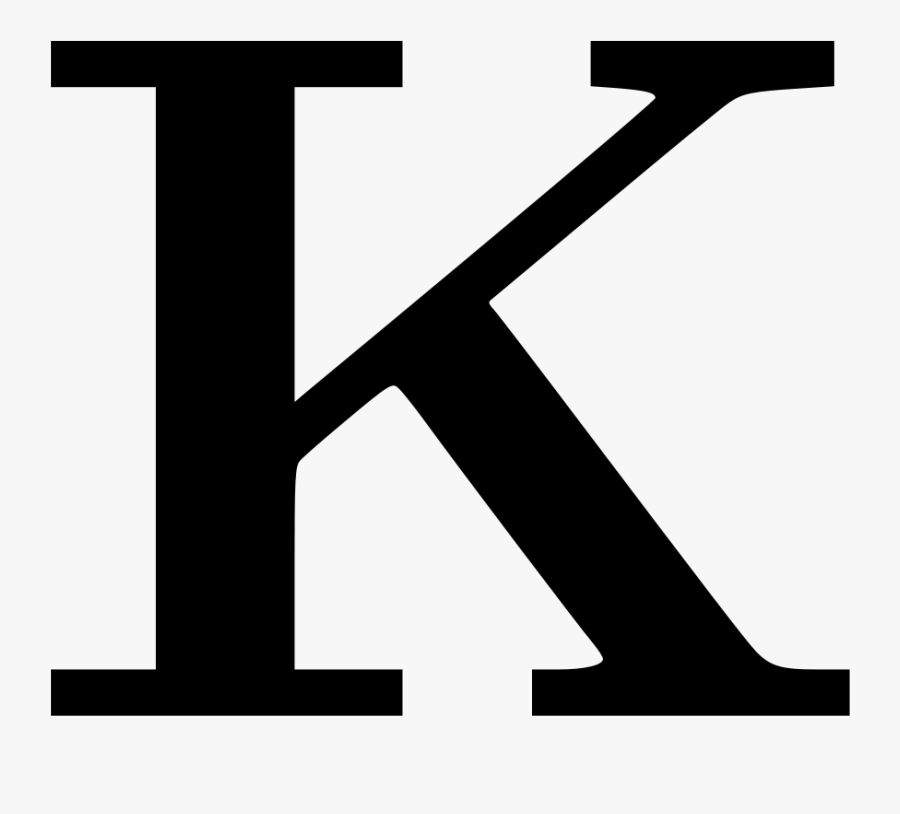 Letter Clipart Free Download Clip Art On - Letter K Svg, Transparent Clipart