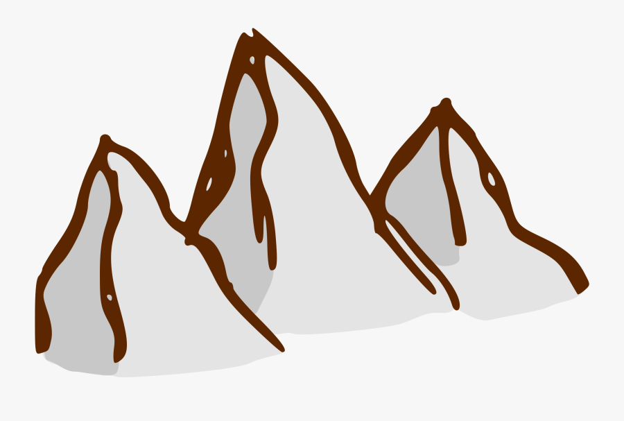 Clipart - Fantasy Mountain Map Clipart, Transparent Clipart