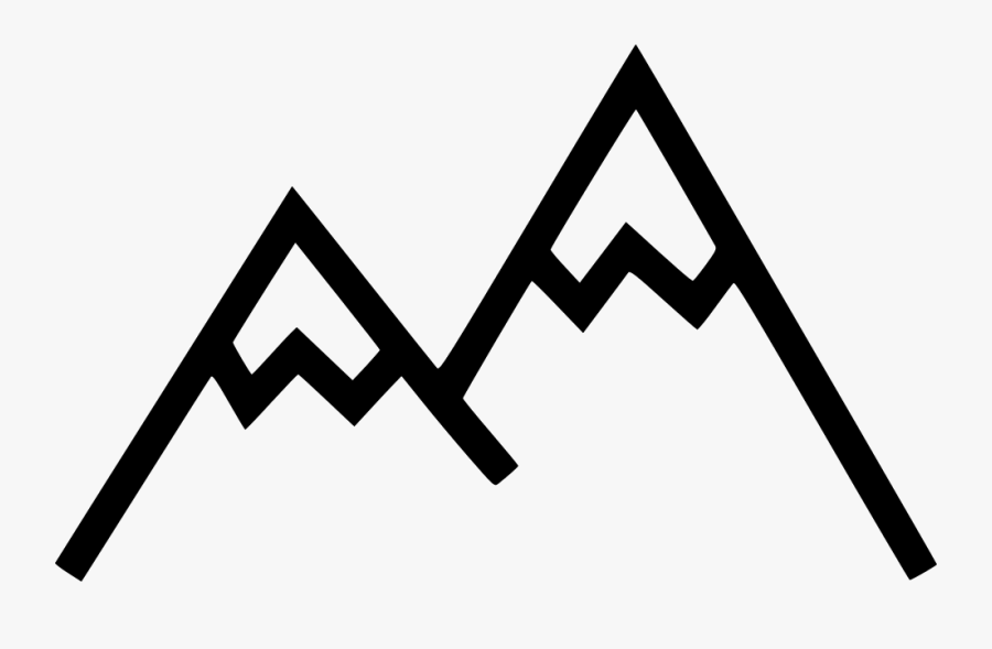 Transparent Mountain Clip Art - Mountain Icon Png Free, Transparent Clipart
