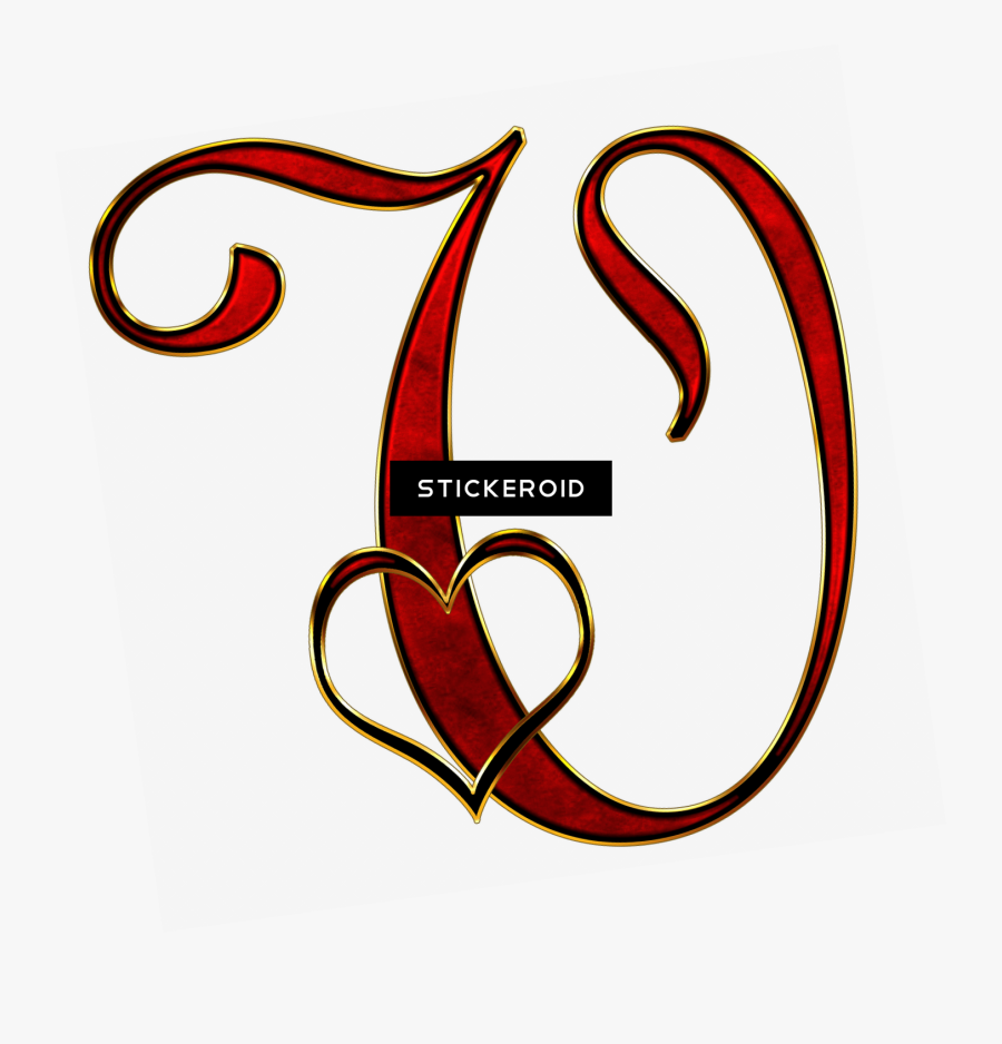 Valentine Capital Letter V - St Capital Letter Download, Transparent Clipart