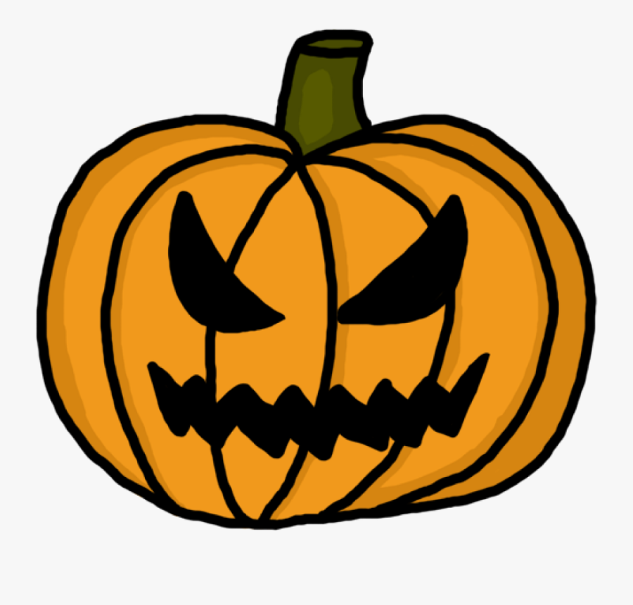 Pumpkin Face Clipart At Getdrawings - Scary Jack O Lantern Clipart, Transparent Clipart