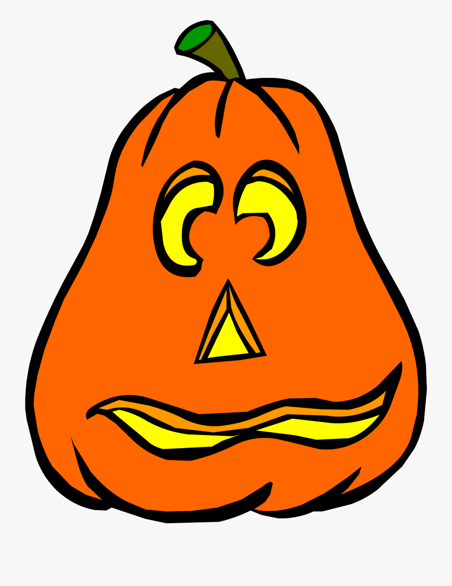 Club Penguin Rewritten Wiki - Silly Jack O Lantern, Transparent Clipart