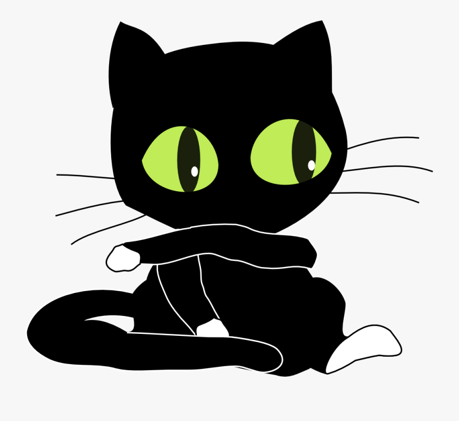Blackcat With White Sockets - Case Of Murder By Vernon Scannell, Transparent Clipart