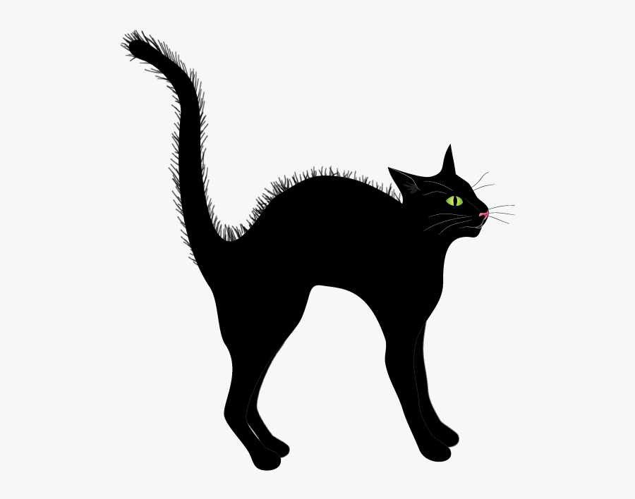 Printable Black Cat Clip Art