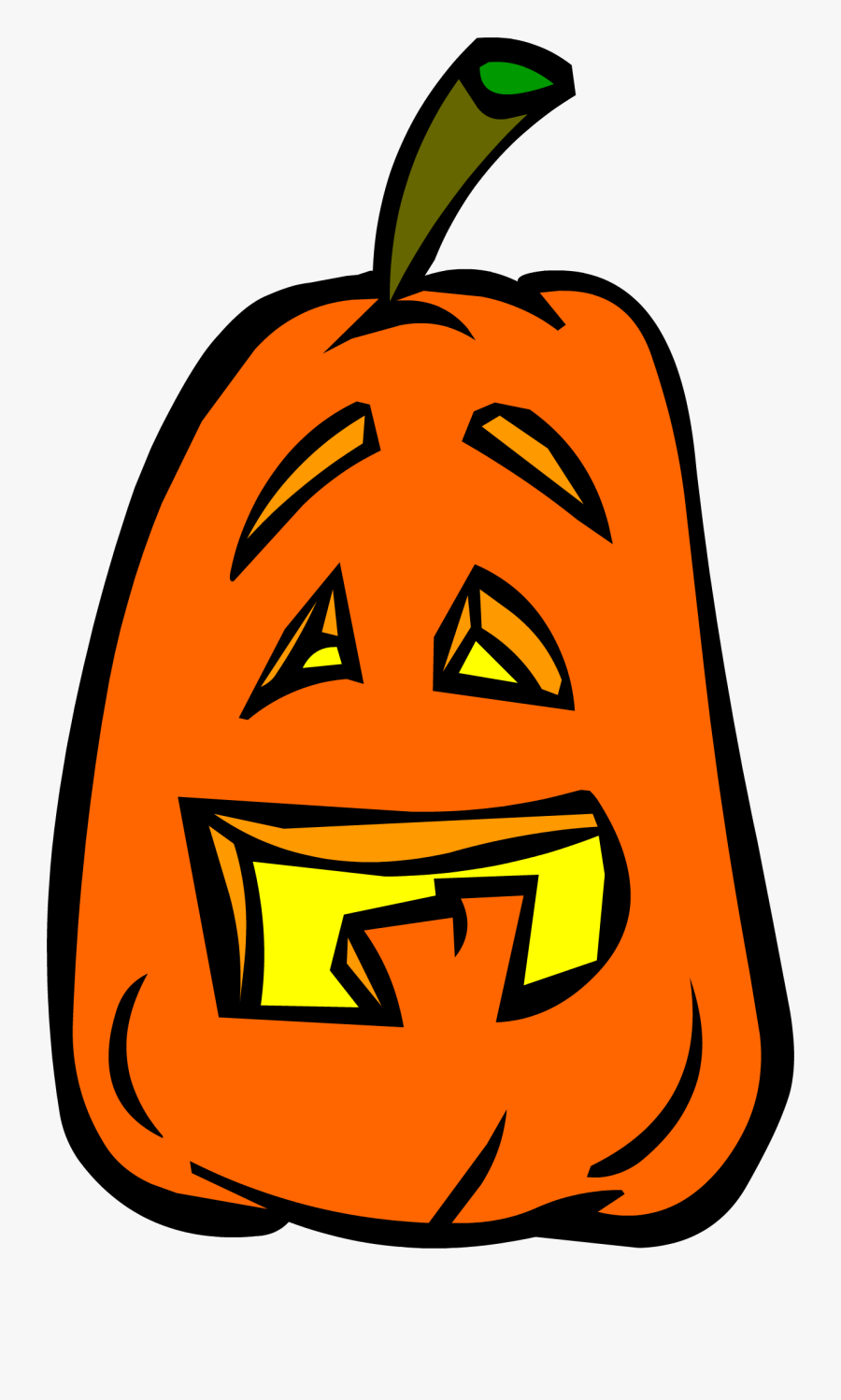 Club Penguin Wiki - Goofy Jack O Lanterns, Transparent Clipart