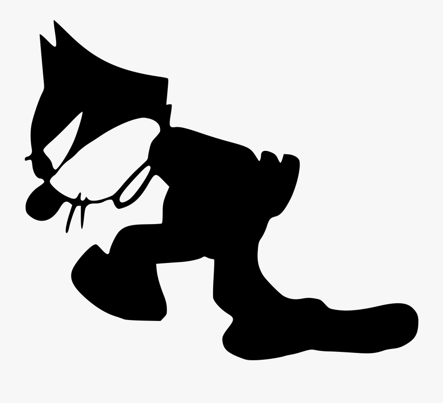 Halloween - Black - Cat - Clipart - Felix The Cat Pace, Transparent Clipart