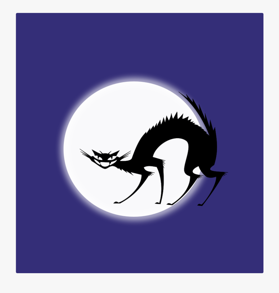 Black Cat, Transparent Clipart